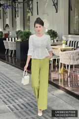 Quần Ống Rộng UK Fashion Che Khuyết Điểm Cực Tốt UKQU2301002