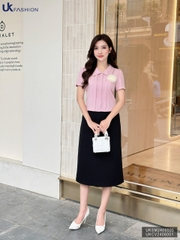 Chân váy A UK Fashion Công Sở Nữ Thanh Lịch, Vải Mềm Mịn UKCV2406001