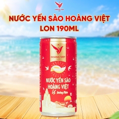 NƯỚC YẾN SÀO HOÀNG VIỆT LON 190ML