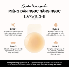 A83 - Miếng Dán Ngực Davichi (Davichi Lingerie Nipple Covers #Hypoallergenic) (VAT)