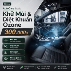 Khử Mùi & Diệt Khuẩn Ozone