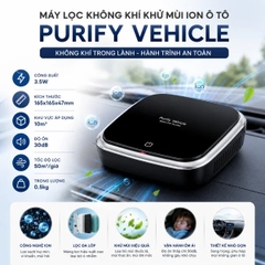 Máy Lọc Không Khí Khử Mùi Ion Ô Tô Purify Vehicle