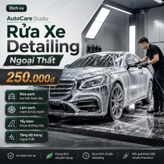 Rửa Xe Detailing Ngoại Thất