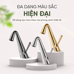 [Quà tặng] Vòi lavabo cao cấp Wolf Bath V60