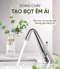 [Quà tặng] Vòi lavabo cao cấp Wolf Bath V60