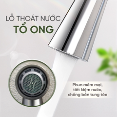 [Quà tặng] Vòi lavabo cao cấp Wolf Bath V60