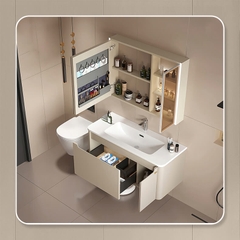 Bộ tủ gương lavabo phòng tắm cao cấp Enic BT11 70cm – 100cm