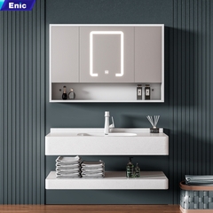 Bộ tủ gương lavabo phòng tắm cao cấp Wolf Bath 2T Pro