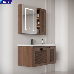 Bộ tủ phòng tắm mây đan Enic GM11