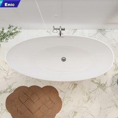 Bồn tắm bán nguyệt nhựa Acrylic Wolf Bath BN01