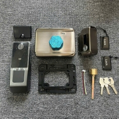 Khóa cổng vân tay 1 mặt dạng núm xoay dùng app TTLock Q20-01