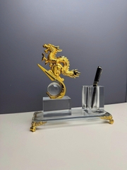 Bộ để bàn pha lê 06