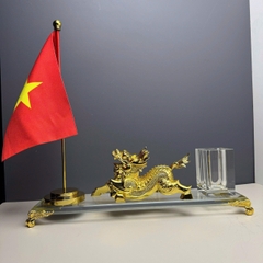 Bộ để bàn pha lê 11