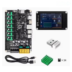 Combo bộ mạch điều khiển máy in 3D MKS skipr 3D klipper và màn hình MKS