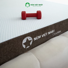Nệm Cao Su Việt Nhật Coolax – Vững nâng đỡ, mát trọn giấc