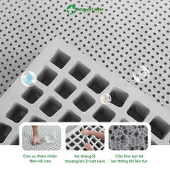 Nệm Cao Su Việt Nhật Coolax – Vững nâng đỡ, mát trọn giấc