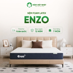 Nệm Foam Latex Việt Nhật Enzo- Gấp Đôi Êm Ái, Chuẩn Khách Sạn