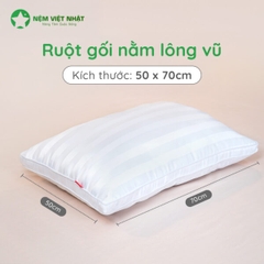 Gối Nằm Lông Vũ Khách Sạn Việt Nhật