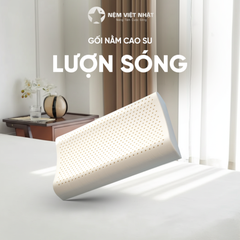 Gối Nằm Cao Su Lượn Sóng Việt Nhật