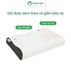 Gối Nằm Cao Su Lượn Sóng Việt Nhật