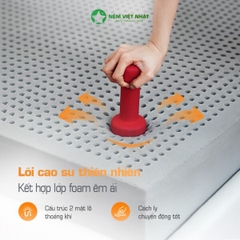 Nệm Cao Su Làm Mát Việt Nhật Ultimate – Nâng Đỡ Vững Chắc, Làm Mát Vượt Trội