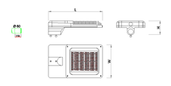 ĐÈN LED CHIẾU SÁNG ĐƯỜNG PHỐ BMC-S1