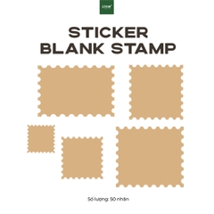Giấy tự dính (sticker) cắt rời bộ 50 cái