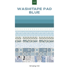 Giấy tự dính Washitape Pad khổ A5 xấp 3 tờ