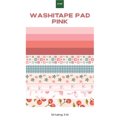 Giấy tự dính Washitape Pad khổ A5 xấp 3 tờ
