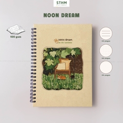 Sổ tay lò xo bìa cứng COZY A5