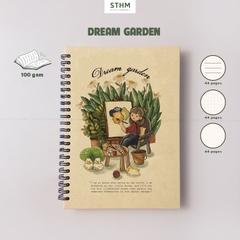 Sổ tay lò xo bìa cứng COZY A5