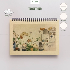 Sổ tay lò xo bìa cứng COZY A5