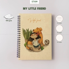 Sổ tay lò xo bìa cứng COZY A5