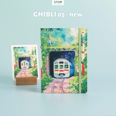 Sổ tay may chỉ bìa cứng Ghibli A5