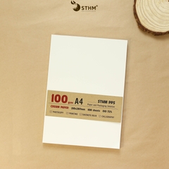 Giấy kem 100gsm xấp 100 tờ