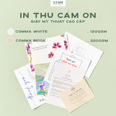 Giấy mỹ thuật Comma in theo yêu cầu
