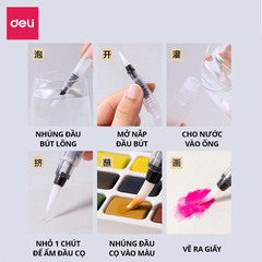 Màu nước dạng nén DELI