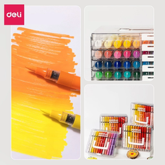 Bút sơn màu ACRYLIC MARKER DELI dạng Roller