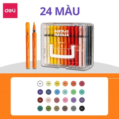 Bút sơn màu ACRYLIC MARKER DELI dạng Roller