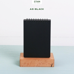 Sổ tay lò xo bìa trơn Basic notebook A6