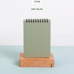 Sổ tay lò xo bìa trơn Basic notebook A6