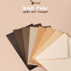 Bao thư giấy mỹ thuật xấp 5 cái