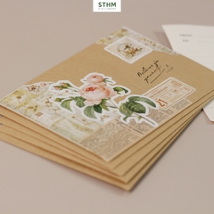 Bao thư handmade kèm ruột thư xấp 5 cái A6