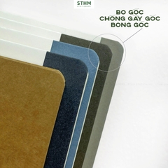 Sổ tay lò xo bìa trơn Basic notebook A5