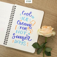 Sổ tay lò xo bìa trơn Basic notebook A5