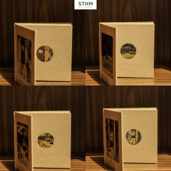 Sổ tay may chỉ bìa cứng Vintage Asthetic 14x14cm