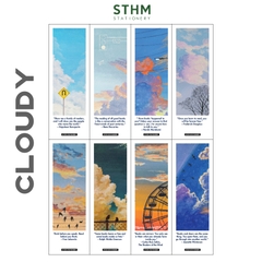 Thẻ đánh dấu trang sách Bookmark bộ 8 cái