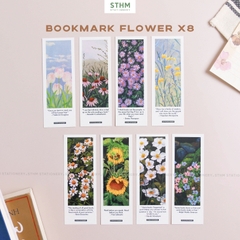 Thẻ đánh dấu trang sách Bookmark bộ 8 cái