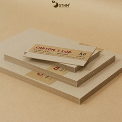 Giấy bìa cứng carton (chipboard) xấp 10 tờ