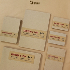 Giấy bìa cứng carton (chipboard) xấp 10 tờ